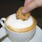Kaffee mit Milchschaum