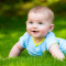 Baby im Gras