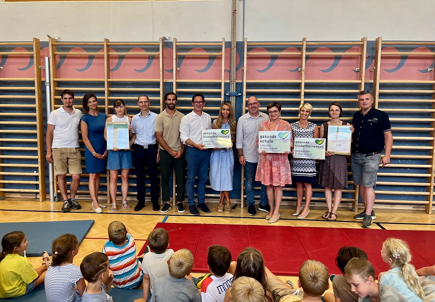 Auszeichnung VS St. Stefan, Kindergarten St. Stefan, Kindertagesstätte St. Stefan im Gailtal 30.6.2025 Homepage