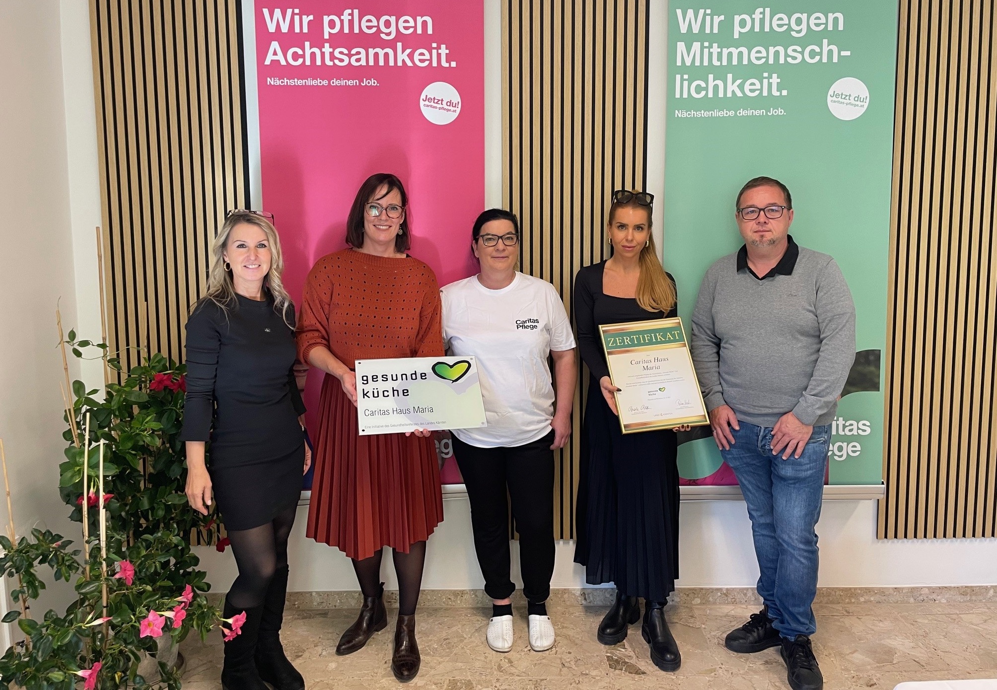 Sabine Petutschnig, Mag.a Sonja Fidersek, Sonja Skorjanz, Sarah Pucker, BA MA, Markus Wassertheurer