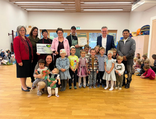 „Gesunde Küche“ im Kindergarten Magdalensberg: Gesund essen von klein auf