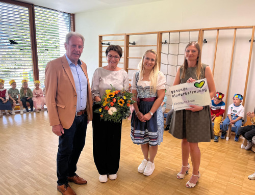 „Gesunde Kinderbetreuung“: Kindergarten Brückl setzt auf „Rundum fit“